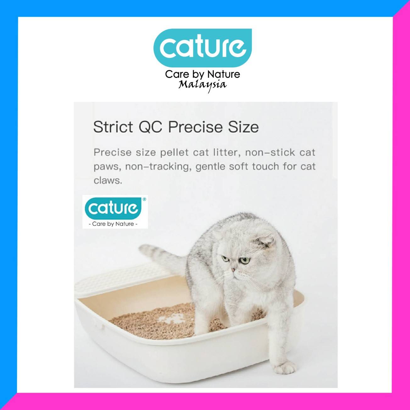 Cature Cat Litter Smart Pellets / Odor Control Plus (20L / 8kg)