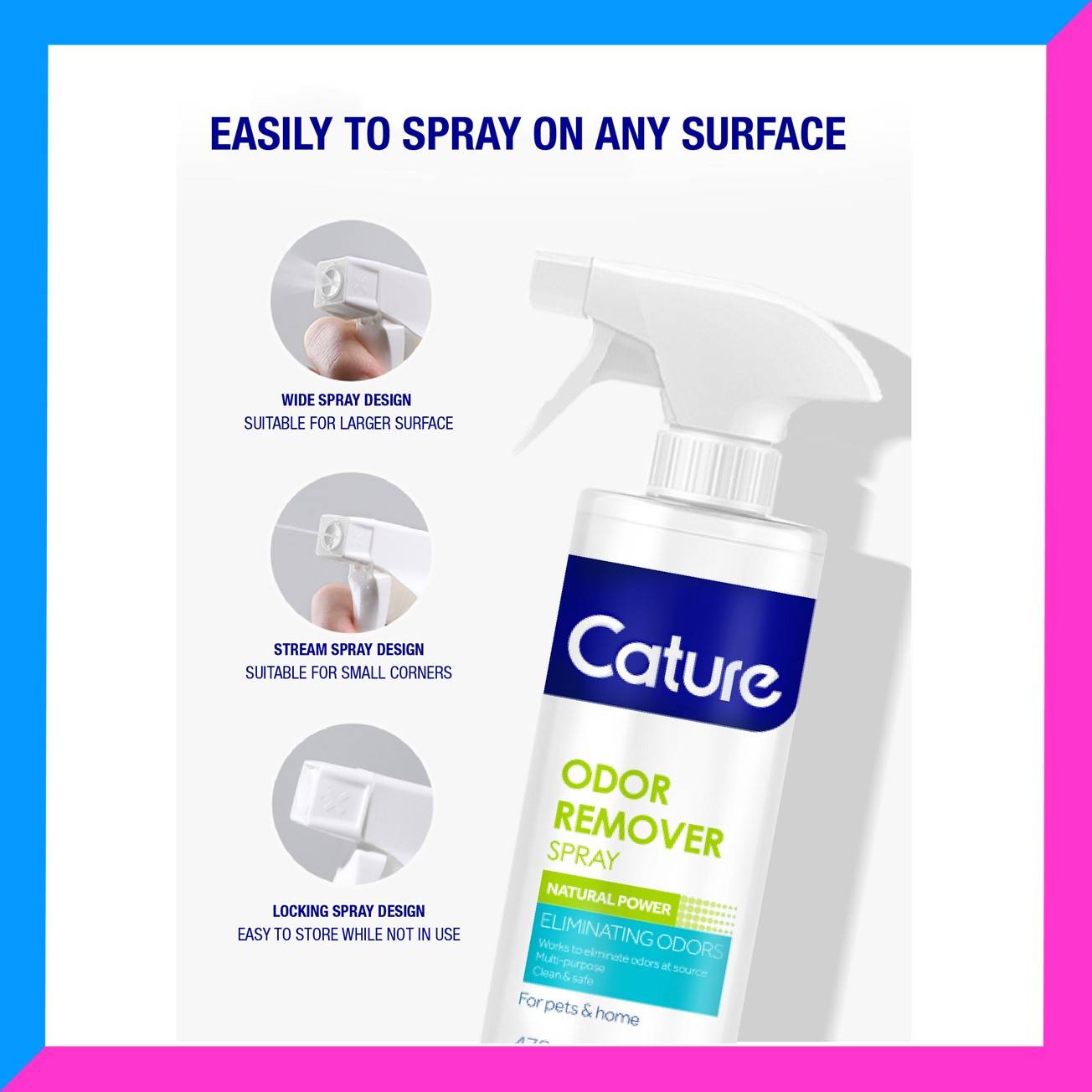 Cature Odor Kill & AntiBacterial 500ml