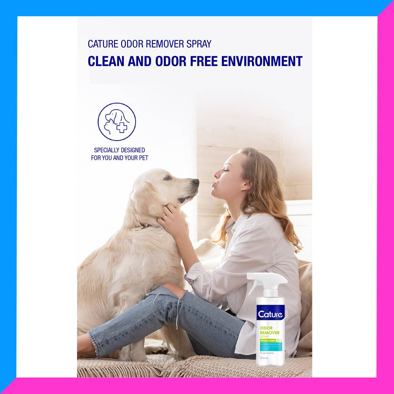 Cature Odor Kill & AntiBacterial 500ml