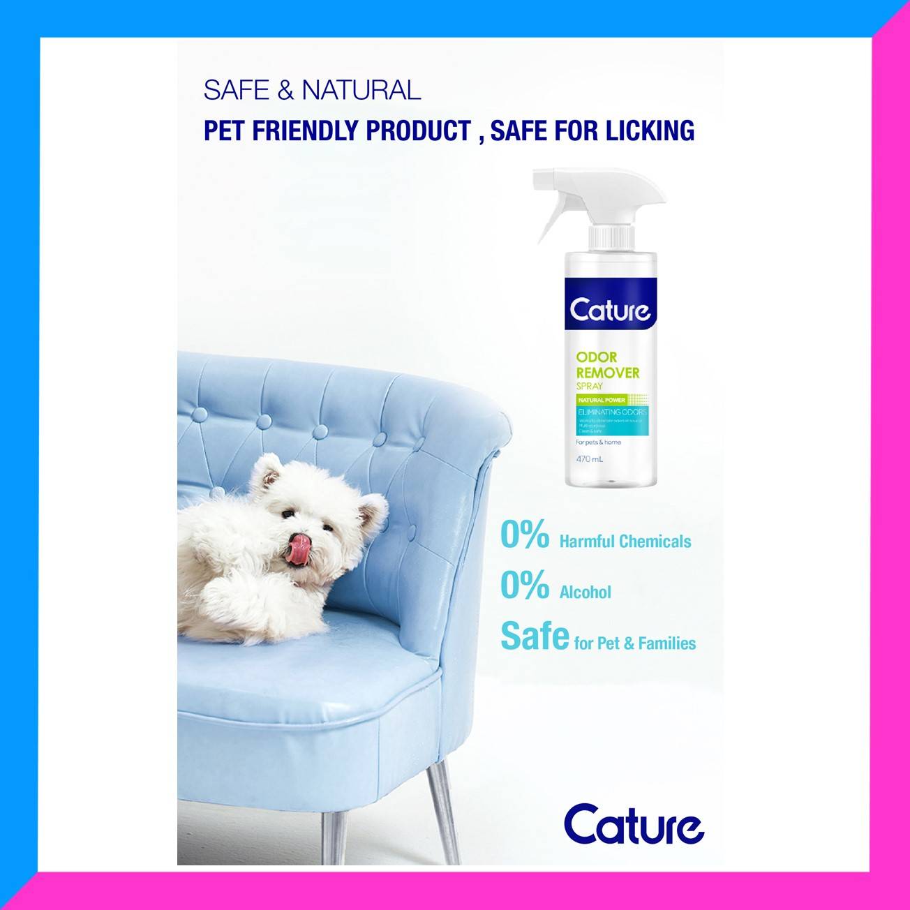 Cature Odor Kill & AntiBacterial 500ml