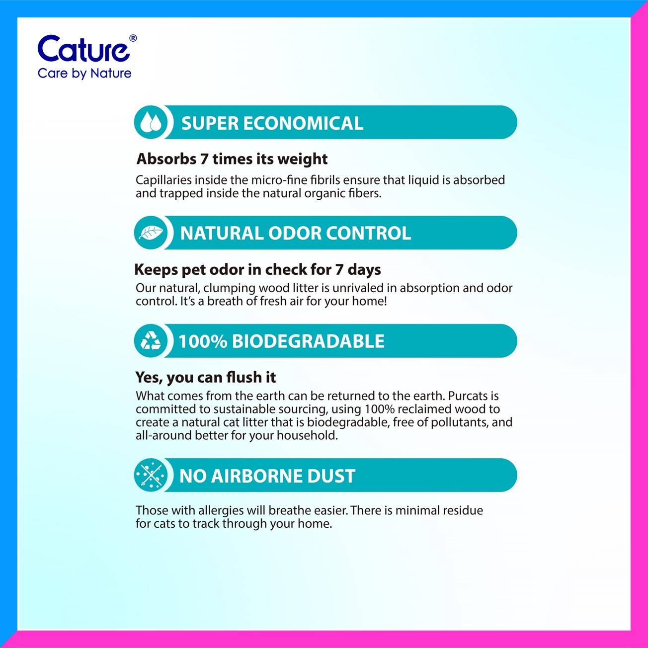 Cature Cat Litter Smart Pellets (20L / 8kg)