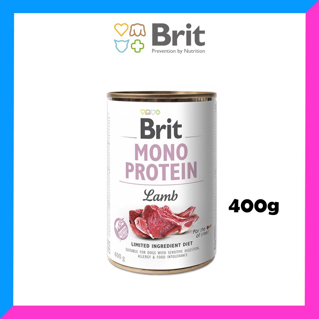 Brit Mono Protein 400g Brit Canned Dog Food