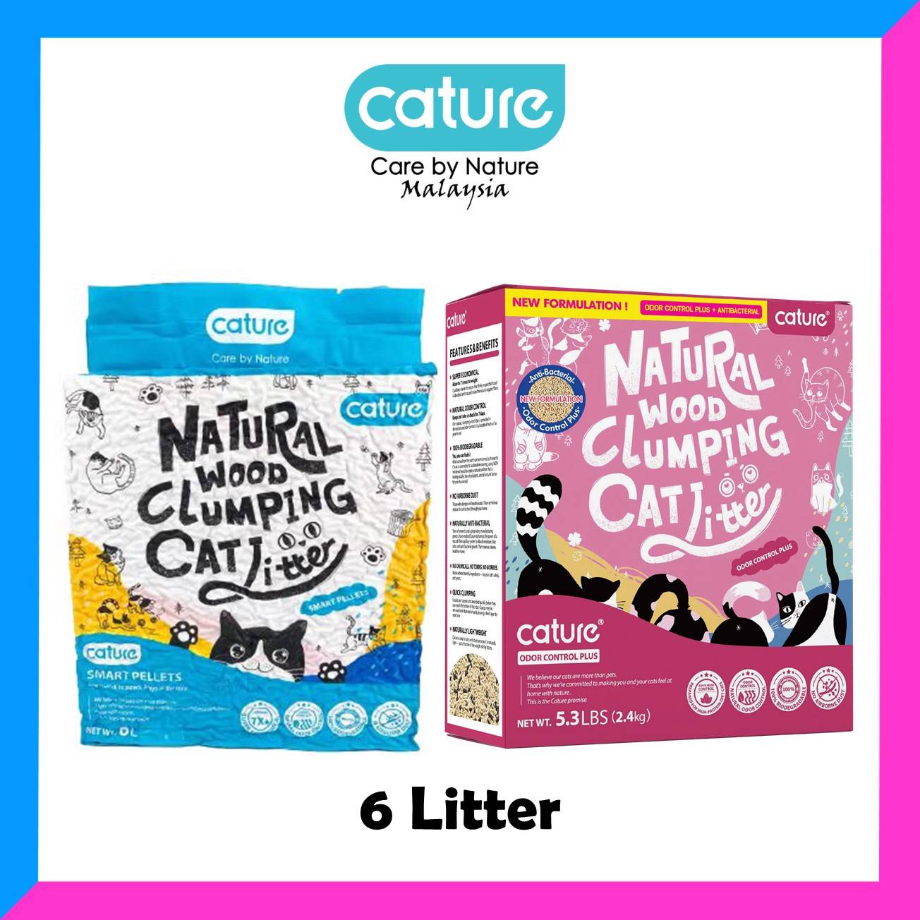 Cature Nature Wood Clumping