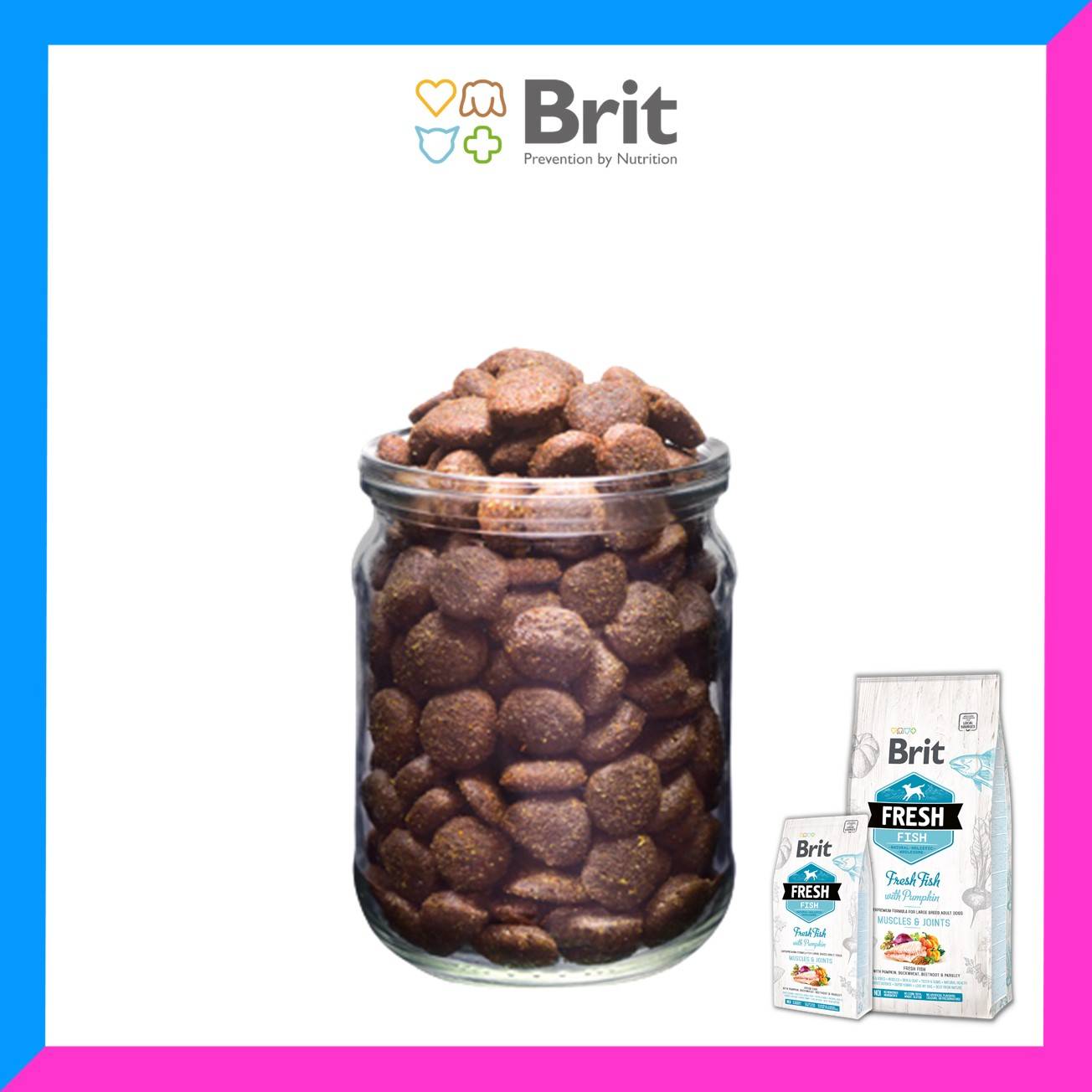 Brit Fresh Meat Super Premium Dog Food 2.5kg