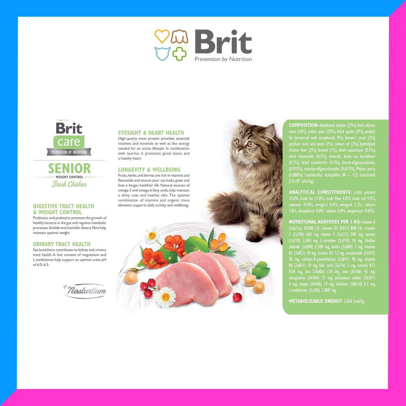 Brit Care Cat GrainFree 400g & 2kg Super Premium HypoAllergenic Cat Food
