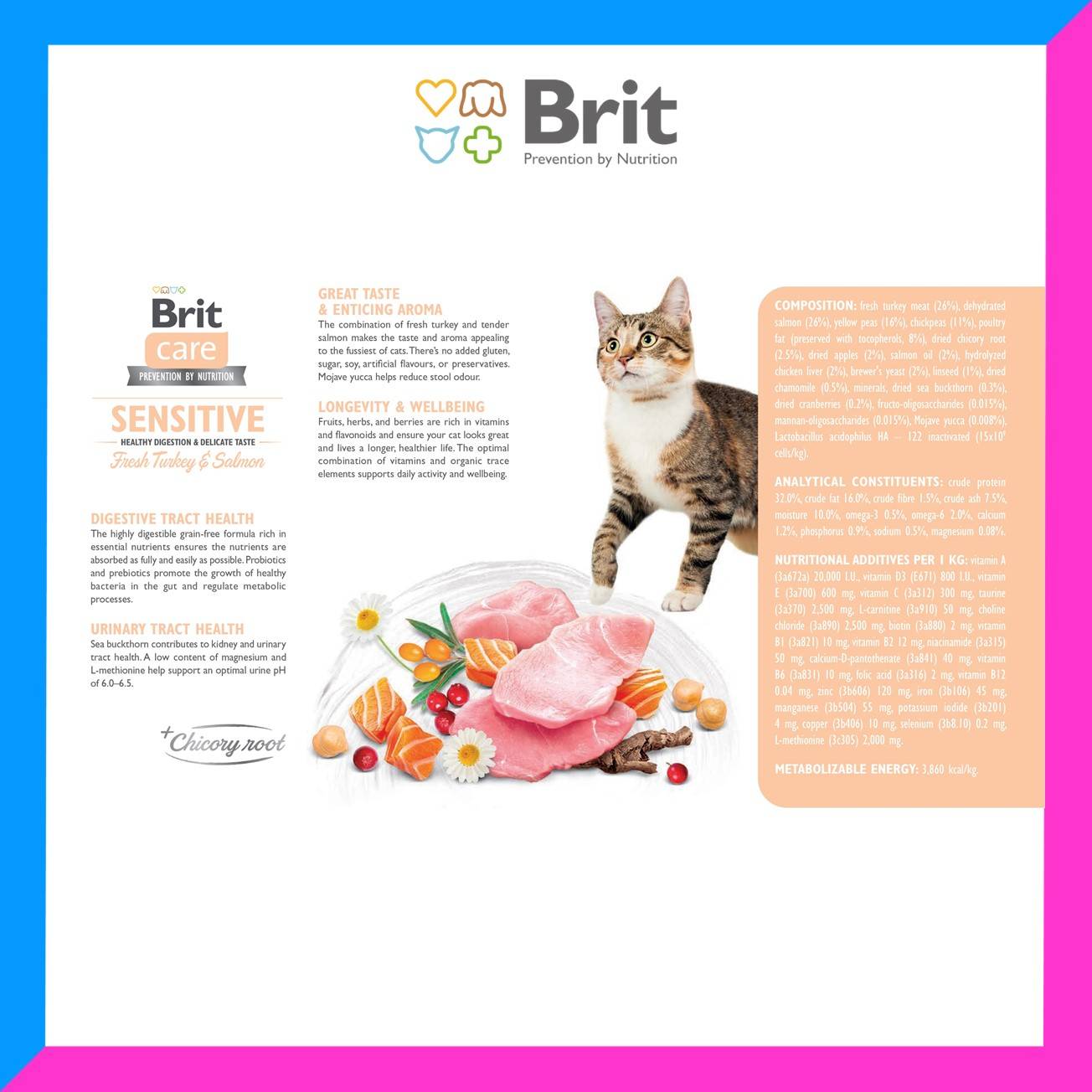 Brit Care Cat GrainFree 400g & 2kg Super Premium HypoAllergenic Cat Food